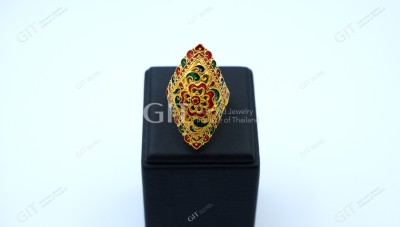 แหวนดอกไม้ทรงมาคี